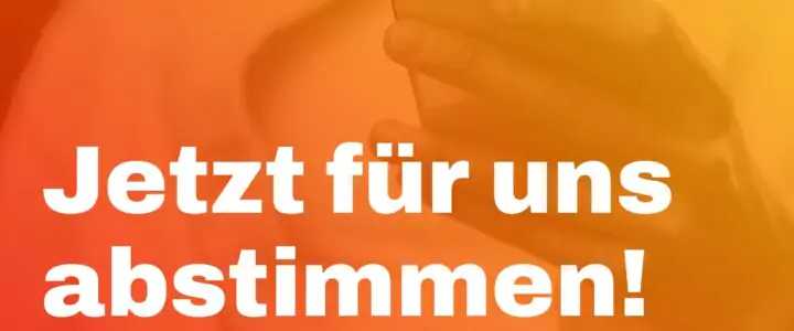 Jetzt für uns abstimmen beim Deutschen Engagementpreis 2023!